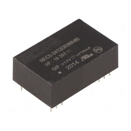 Convertor DC/DC 5W 18-36V la 12V/-12V | Electronic-mag.ro | Componente Electronice