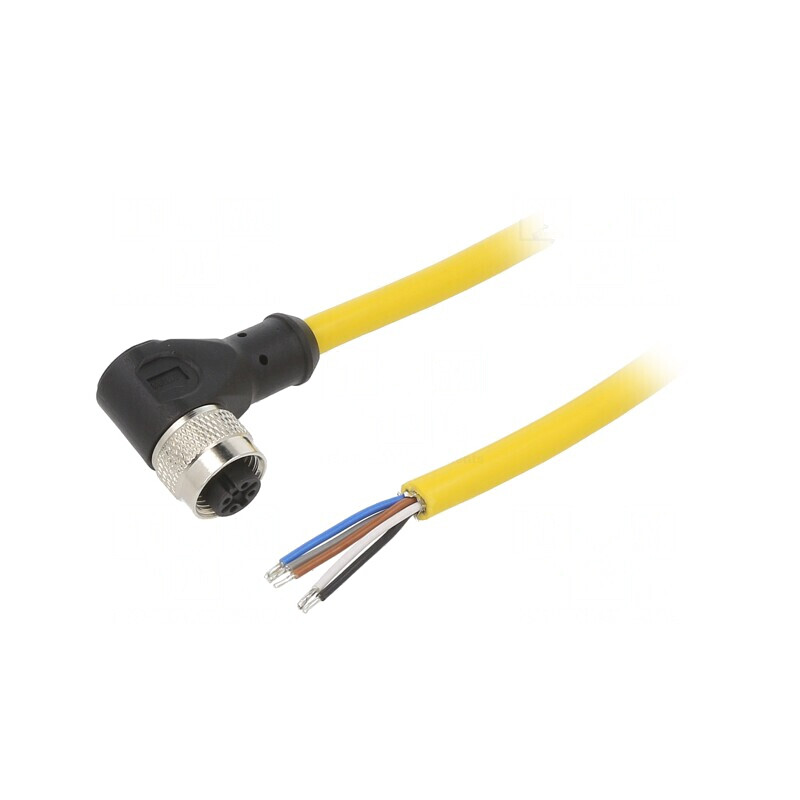 Cablu de conectare M12 PIN 5 unghi mufă 250VAC 4A PVC | Electronic-mag.ro | Componente Electronice Cablu de conectare M12 PIN 5 unghi mufă 250VAC 4A PVC | Electronic-mag.ro | Componente Electronice