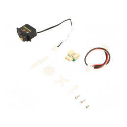 Servomecanism Micro 4,8-7,4VDC Metal 23,2x12x25,5mm | Electronic-mag.ro | Componente Electronice