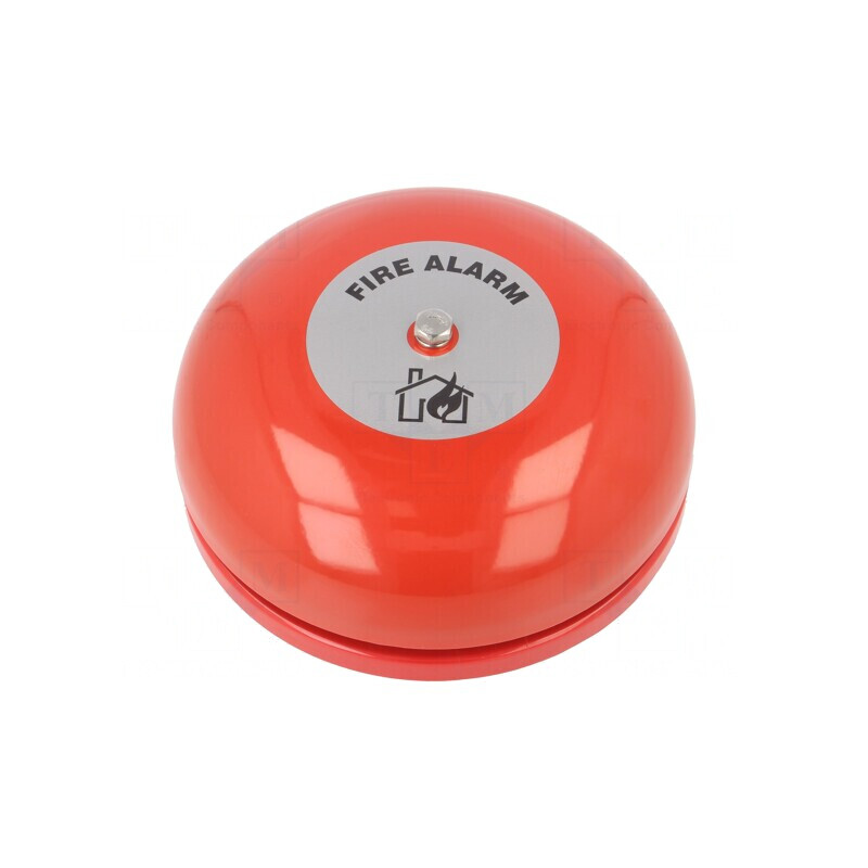 Semnalizator acustic clopot 19-28VDC 95dB IP21C oțel | Electronic-mag.ro | Componente Electronice
