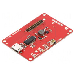 Modul: convertor | USB-UART | FT231X | USB B micro | 4VDC | DEV-13039