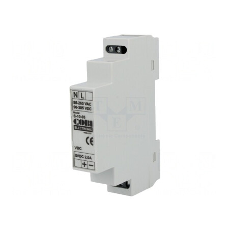 Alimentator Pulsatoriu DIN 10W 5V 2A | Electronic-mag.ro | Componente Electronice