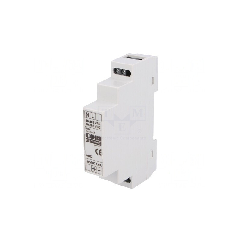 Alimentator Pulsatoriu pentru Șină DIN 10W 10VDC 1A IP20 | Electronic-mag.ro | Componente Electronice Alimentator Pulsatoriu pentru Șină DIN 10W 10VDC 1A IP20 | Electronic-mag.ro | Componente Electronice