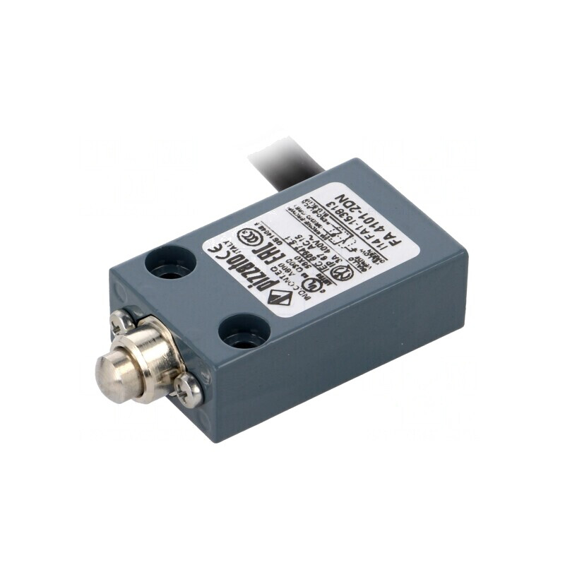 Limitator cursă bolț NO NC 10A 400VAC cablu 2m 20mm | Electronic-mag.ro | Componente Electronice