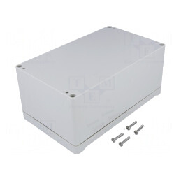 Carcasă universală ABS gri IP66 120x200x90mm | Electronic-mag.ro | Componente Electronice