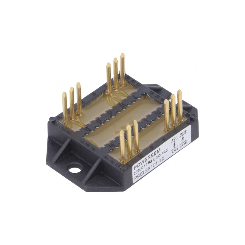 Diodă Dublă Independentă 1,2kV If 91Ax2 ECO-PAC 2 THT PSEI 2X101/12 | Electronic-mag.ro | Componente Electronice