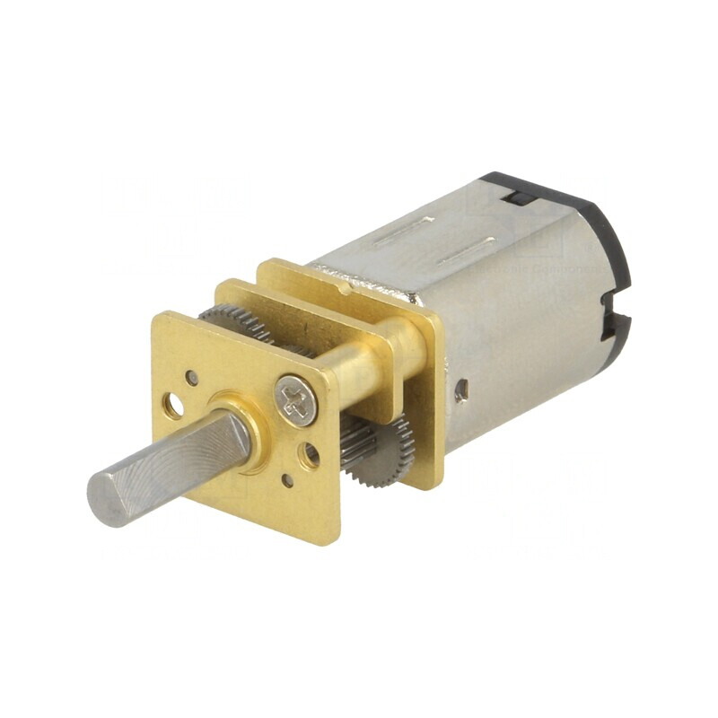Motor DC cu Transmisie HPCB 6V 1,5A Ax Crestătură D | Electronic-mag.ro | Componente Electronice
