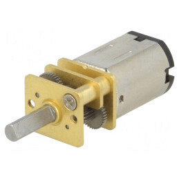 Motor DC cu Transmisie HPCB 6V 1,5A Ax Crestătură D | Electronic-mag.ro | Componente Electronice