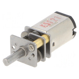 Motor DC cu transmisie HP 12V 750mA 380:1 Micro Metal Gearmotor | Electronic-mag.ro | Componente Electronice