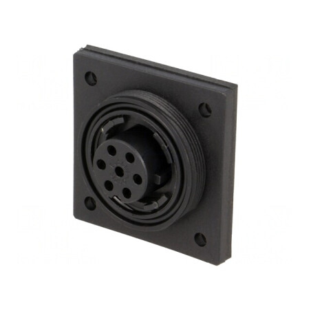 Conector Circular Soclu Mamă 7 PIN Buccaneer IP68 | Electronic-mag.ro | Componente Electronice