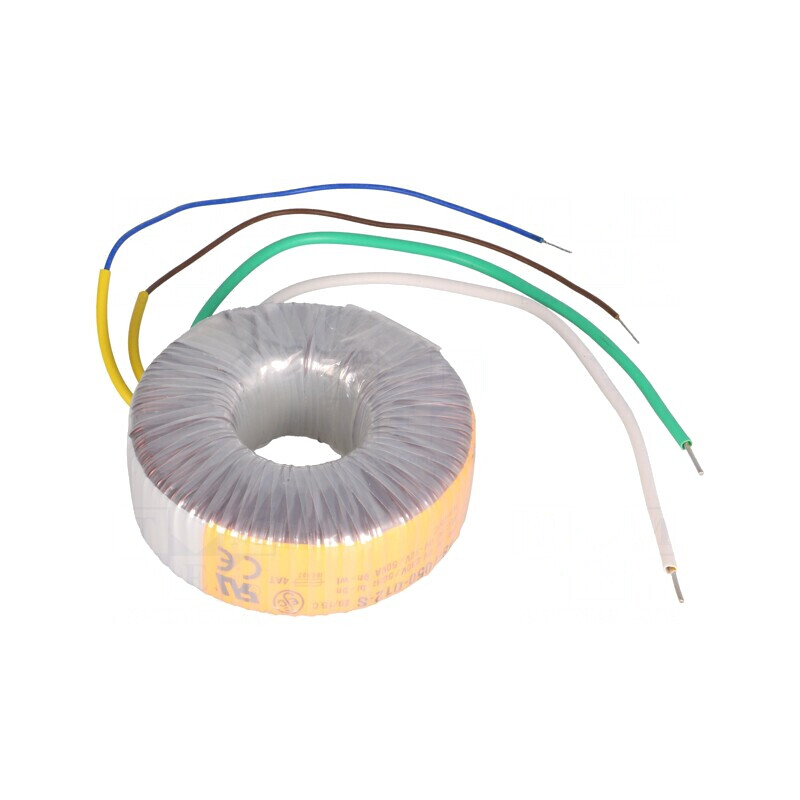 Transformator toroidal 50VA 230V AC 12V 4.17A cu cabluri | Electronic-mag.ro | Componente Electronice Transformator toroidal 50VA 230V AC 12V 4.17A cu cabluri | Electronic-mag.ro | Componente Electronice