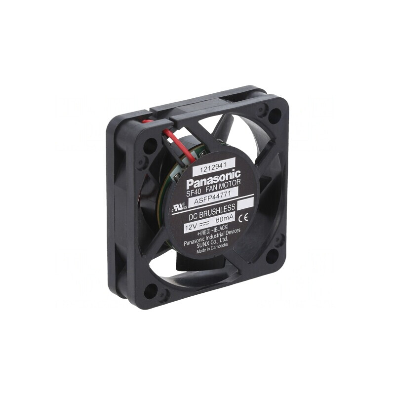 Ventilator axial 12V DC 40x40x10mm 8.4m3/h 21.5dBA cu bilă | Electronic-mag.ro | Componente Electronice