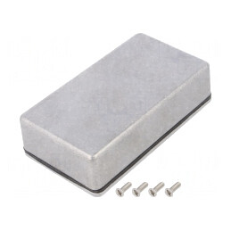 Carcasă Universală Aluminiu 64x115x30mm Naturală | Electronic-mag.ro | Componente Electronice