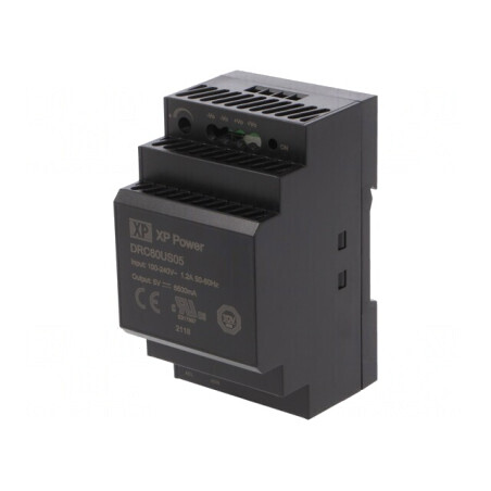 Alimentator Pulsatoriu Șină DIN 60W 5V 6.5A | Electronic-mag.ro | Componente Electronice