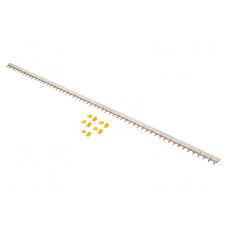 Bară colectoare 2P 415V 100A 57 module 500V | Electronic-mag.ro | Componente Electronice