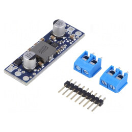 Convertor: step up | Uieş: 9V | Uintr: 2,9÷9V | 5A | 80÷95% | 48x15mm | 9V STEP-UP VOLTAGE REGULATOR U3V50F9