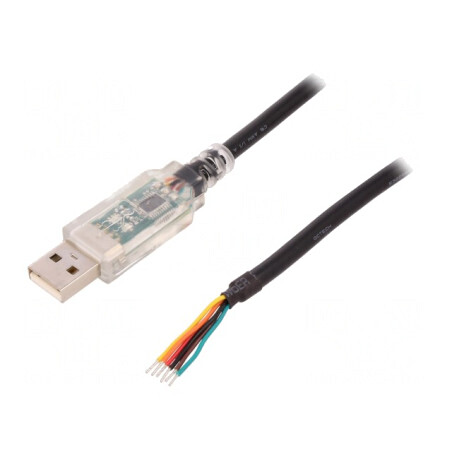 Adaptor USB la RS232 cu Cablu 1.8m | Electronic-mag.ro | Componente Electronice