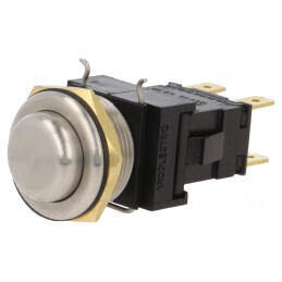 Comutator Anti-Vandalism 12A/250VAC OFF-(ON) | Electronic-mag.ro | Componente Electronice