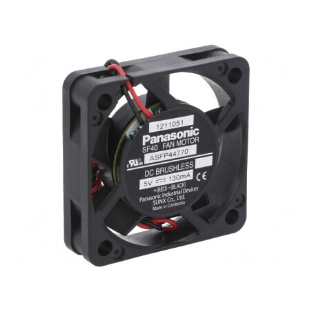 Ventilator DC axial 5V 40x40x10mm | Electronic-mag.ro | Componente Electronice