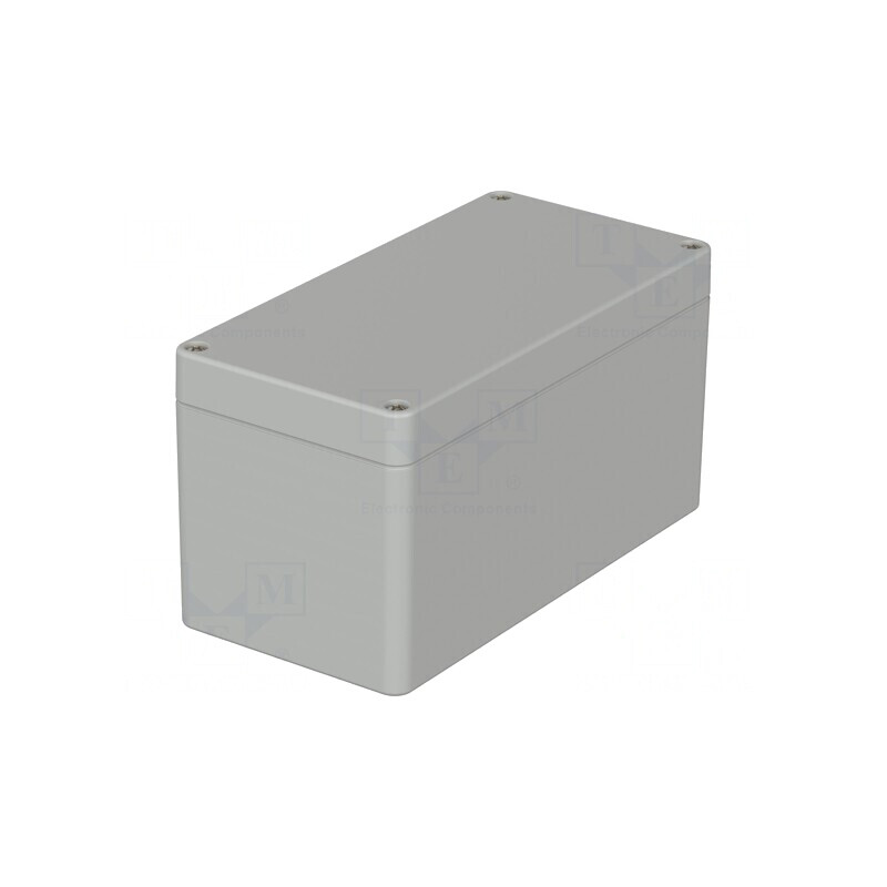 Carcasă Universală 80x160x85mm Gri Deschis EUROMAS | Electronic-mag.ro | Componente Electronice