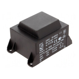 Transformator Încapsulat 20VA 230VAC 12V PCB | Electronic-mag.ro | Componente Electronice