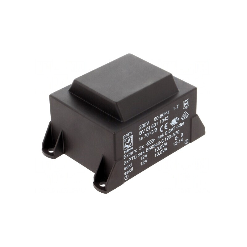 Transformator Încapsulat 20VA 230VAC 12V PCB | Electronic-mag.ro | Componente Electronice