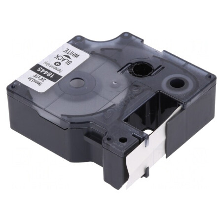 Bandă Albă 19mm x 5,5m cu Text Negru | Electronic-mag.ro | Componente Electronice