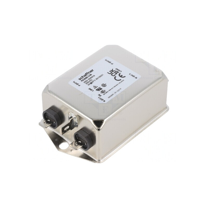 Filtru Anti-Interferențe Monofazat 250VAC 330nF 2,2nF FN2090-3-06 | Electronic-mag.ro | Componente Electronice Filtru Anti-Interferențe Monofazat 250VAC 330nF 2,2nF FN2090-3-06 | Electronic-mag.ro | Componente Electronice