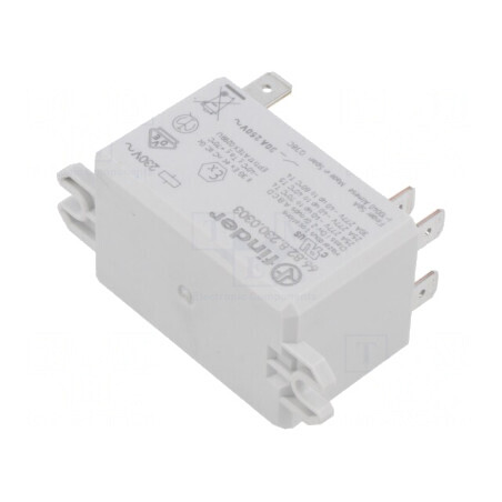 Releu electromagnetic DPST-NO 230VAC Serie 66.82 | Electronic-mag.ro | Componente Electronice