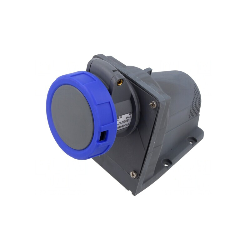 Conector Alimentare AC Trifazat Soclu Mamă Unghi IP67 | Electronic-mag.ro | Componente Electronice