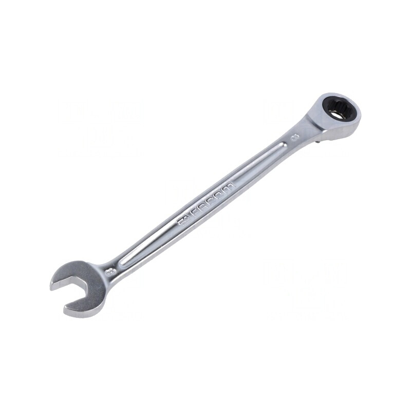 Cheie combinată cu piedică 8mm, 140mm, satinat | Electronic-mag.ro | Componente Electronice