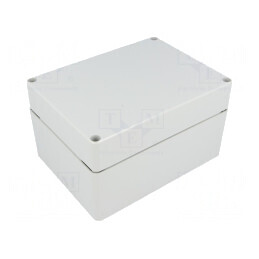 Carcasă Universală EURONORD ABS Gri 120x160x90mm | Electronic-mag.ro | Componente Electronice