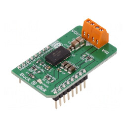 Click Board Adaptor DC/DC GPIO MIC45404 Buck 2 Click Prototip