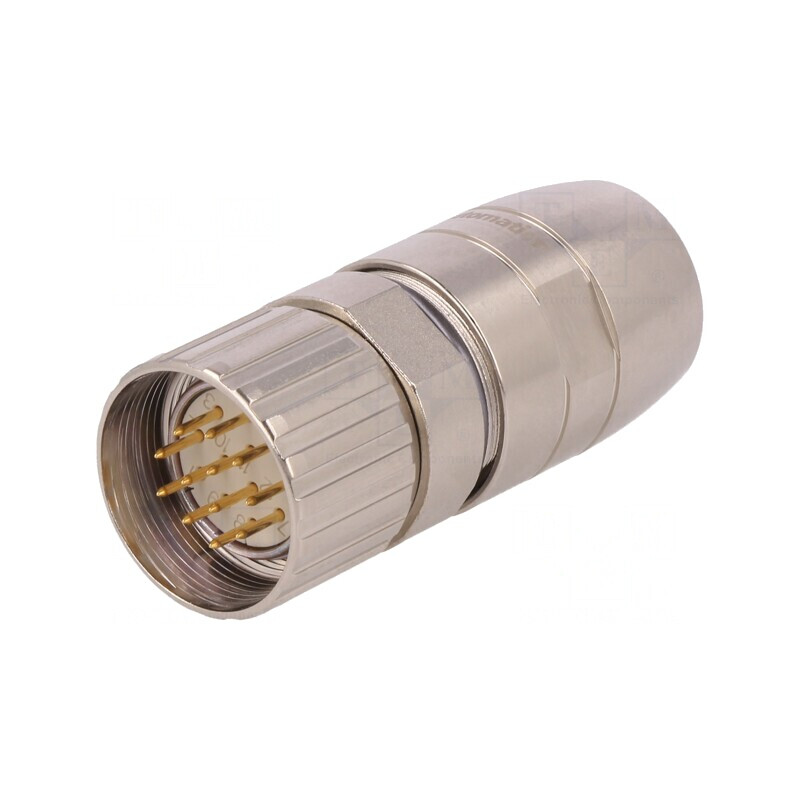 Conector M23 12 PIN Tată Lipire Cablu Drept IP67 | Electronic-mag.ro | Componente Electronice Conector M23 12 PIN Tată Lipire Cablu Drept IP67 | Electronic-mag.ro | Componente Electronice
