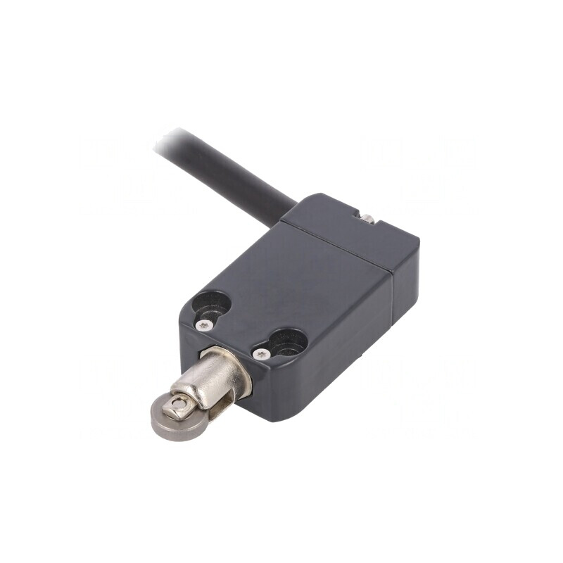 Limitator de cursă cu rolă metalică Ø12mm 10A 250VAC | Electronic-mag.ro | Componente Electronice