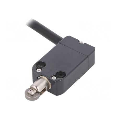 Limitator de cursă cu rolă metalică Ø12mm 10A 250VAC | Electronic-mag.ro | Componente Electronice