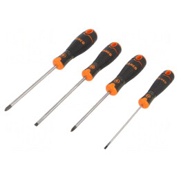 Set Șurubelnițe Phillips și Plată BahcoFit Mâner Bicomponent | Electronic-mag.ro | Componente Electronice