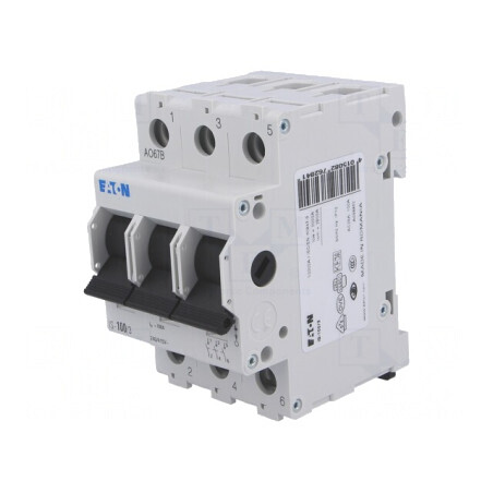 Separator-întrerupător 3 Poli 100A 240VAC pentru şină DIN | Electronic-mag.ro | Componente Electronice