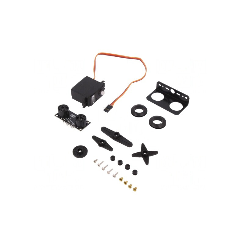 Senzor Distanță Ultrasonic 5V PWM TTL 0.1-4m | Electronic-mag.ro | Componente Electronice