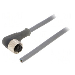 Cablu Conectare M12 5-Pin 10m Unghi 63VAC 2.2A | Electronic-mag.ro | Componente Electronice