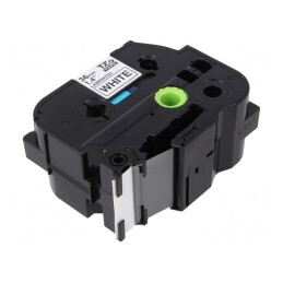 Bandă Albă 36mm x 8m cu Text Negru TZE-261 | Electronic-mag.ro | Componente Electronice