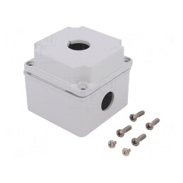 Carcasă pentru pilot IP66/IP67 80x80x73mm | Electronic-mag.ro | Componente Electronice