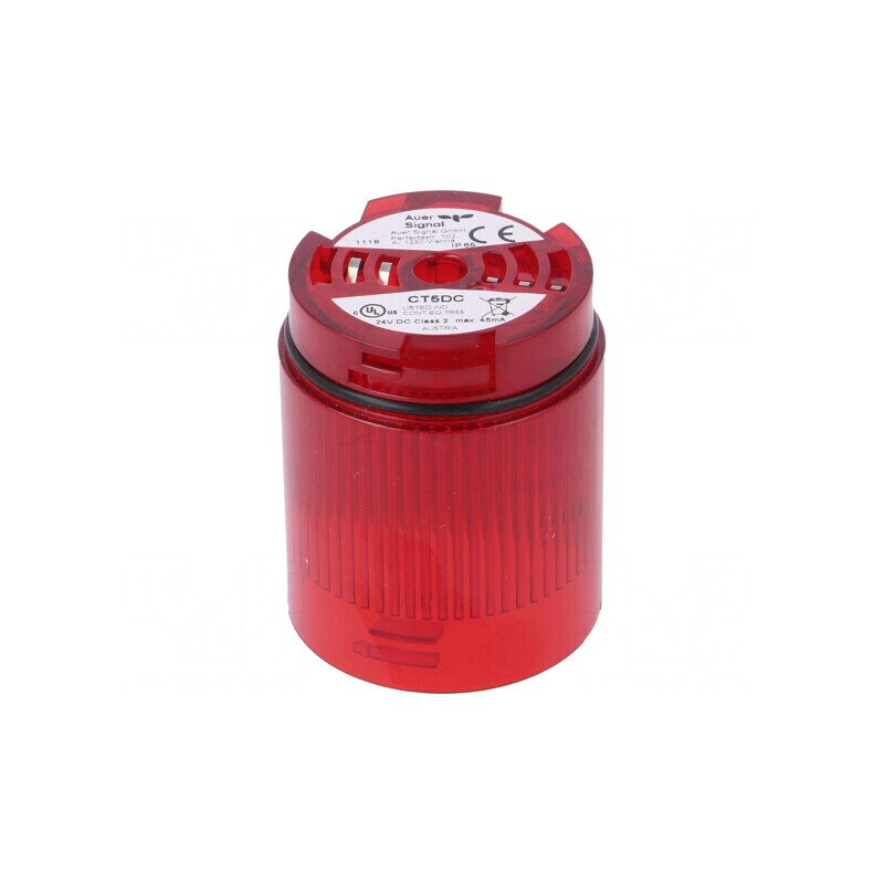 Semnalizator LED Roșu 24VDC IP65 | Electronic-mag.ro | Componente Electronice