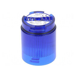 Semnalizator LED Albastru 24VDC IP65 Ø50x69mm | Electronic-mag.ro | Componente Electronice