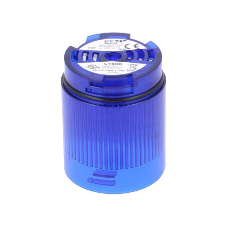 Semnalizator LED Albastru 24VDC IP65 Ø50x69mm | Electronic-mag.ro | Componente Electronice