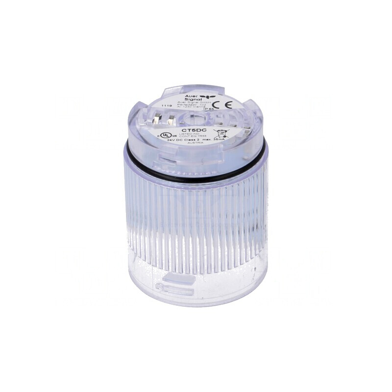 Semnalizator LED Transparent IP65 24VDC Ø50x69mm | Electronic-mag.ro | Componente Electronice