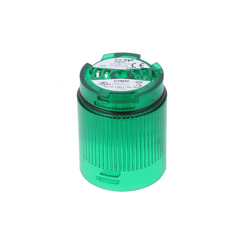 Semnalizator LED Verde 24VDC IP65 | Electronic-mag.ro | Componente Electronice