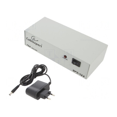Splitter VGA Intrare D-Sub 15pin HD 75m GVS122 | Electronic-mag.ro | Componente Electronice