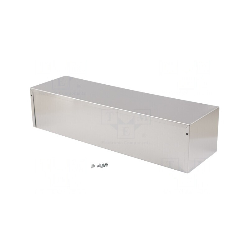 Carcasă universală aluminiu 1411 127x432x102mm | Electronic-mag.ro | Componente Electronice