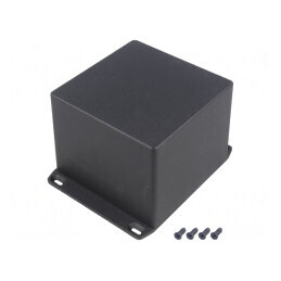 Carcasă Universală 120x120x93mm cu Lame de Fixare | Electronic-mag.ro | Componente Electronice
